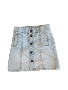 Girls MODEST DENIM skirt Lot Size 7 - Picture 1 of 12