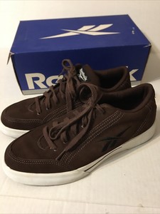 brown reebok sneakers