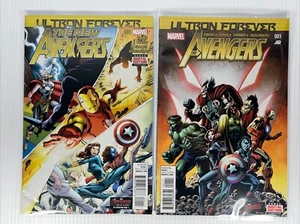 Avengers #1 + New Avengers Ultron Forever #1 (lot 2) 1st App KEY Marvel 2015 VF - Picture 1 of 6