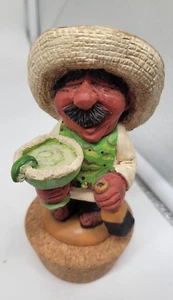 Margarita Spardose Topper Flasche Keramik Sombrero Getränke Margarita Dekor - Bild 1 von 6
