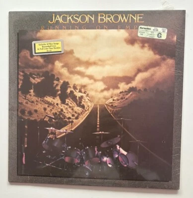 Jackson Browne LP Running On Empty SEALED ORIG. w/ Hype Sticker - Image 1 of 2