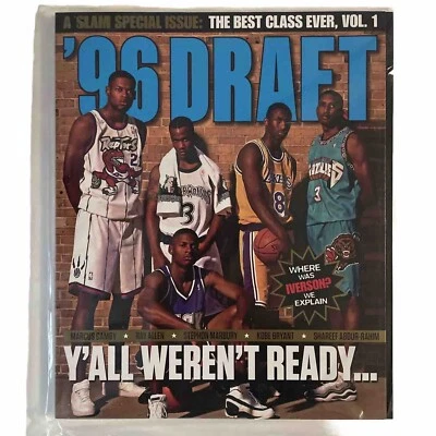 SLAM PRESENTS 96 DRAFT Magazine THE BEST CLASS EVER Volume 1 Kobe Nash Iverson - Image 1 of 3