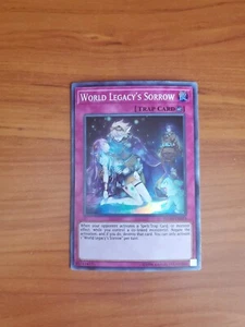World Legacy's Sorrow - Yugioh Flames of Destruction Unlimited - FLOD-EN073 - Picture 1 of 2