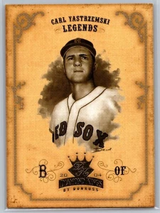 2004 DONRUSS DIAMOND KINGS BASEBALL 161 CARL YASTRZEMSKI LEGENDS RED SOX - Picture 1 of 2