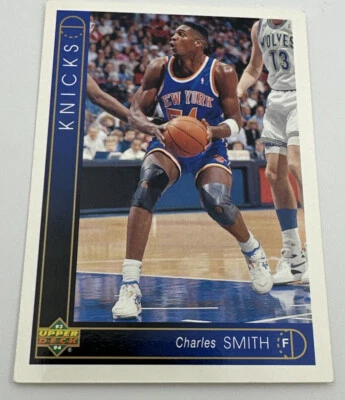 Charles Smith, "New York Knicks", 1993-94 Upper Deck Basketball Card #4 - Изображение 1 из 3