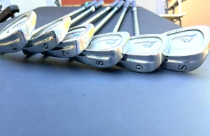 Lady Dunlop Classic Golf Clubs 6 Irons Set P-6-7-8-9-S Ladies Graphite Shafts - Picture 1 of 24