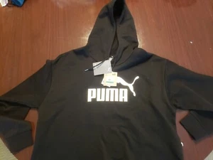 Damen Puma Relaxed Fit Pullover Hoody - Bild 1 von 9