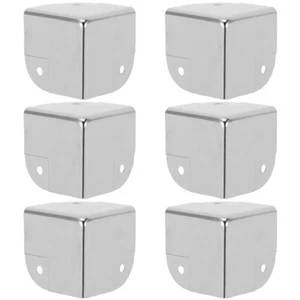 6 Pcs Electroplated Corners Baby Head Protector Cabinet Edge Guard - Picture 1 of 12