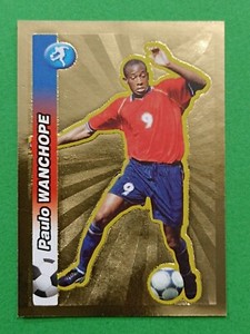 2002 Navarrete Korea Japan World Cup FIFA Ax Sticker #173 PAULO WANCHOPE Foil