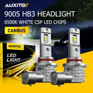 LED 9005 Fog Light Headlights White 6500K Super Bright White High Beam CANBUS X2 - Foto 1 di 20