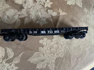 Vintage Marx Toy Trains Missouri-Kansas-Texas MKT 13445 O-Guage Freight Flatcar - Picture 1 of 1