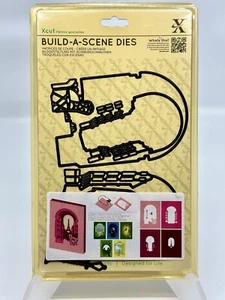 New! Xcut BUILD-A-SCENE SHADOW BOX DIE SET - PARISIAN STREET - Picture 1 of 1