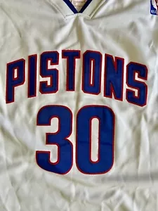 Vintage Rasheed Wallace Pistons Mitchell & Ness Jersey Size 60 Hardwood NWT 2003 - Picture 1 of 11