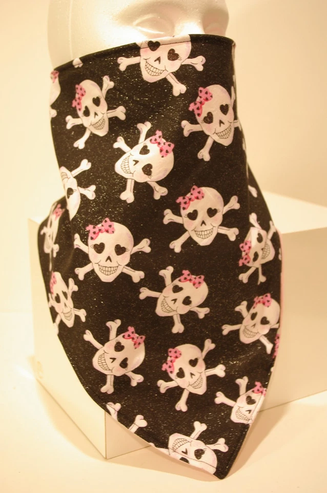 Calavera con Arcos A Prueba de Viento Vellón Forrado Bandana Moto Mascarilla Protector Foto 1 de 1