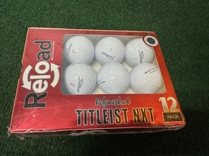 Reload Recycled Golf Balls Titleist NXT Refurbished Golf Balls (12 Pack) ♻️🆕 - Picture 1 of 2