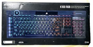 Corsair K100 RGB Optical-Mechanical Gaming Keyboard OPX Switches, No Palm Rest - Picture 1 of 3