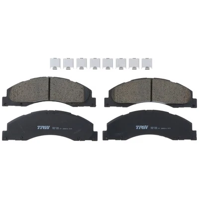 Front Disc Brake Pad Set for Ford E-350 Super Duty 2008 - 2019 TRW Pro TRM1328 - Image 1 of 4