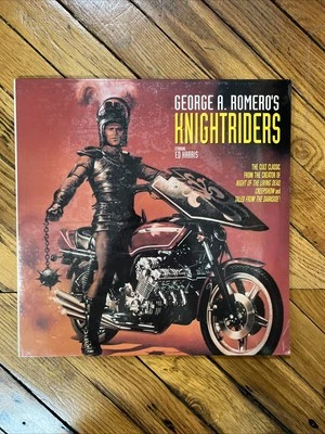 Knightriders - 2 Laserdiscs SEALED - NOS LD GEORGE A. ROMERO ED HARRIS  - Image 1 of 2