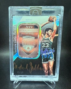 Kareem Abdul Jabbar 2014-15 Panini Eminence Finals MVP Silver Bar Auto /10 - Picture 1 of 1