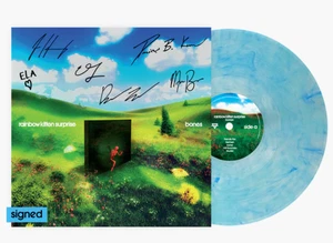 Rainbow Kitten Surprise – bones SIGNED COVER Blueberry Colored Vinyl Presale - Picture 1 of 1