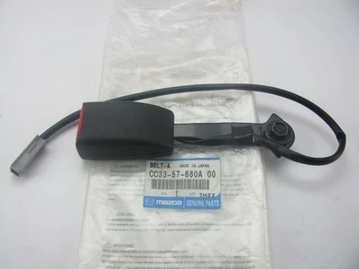 Nueva hebilla de cinturón delantera izquierda negra para Mazda 5 CC3357680A00 2006-2007 Foto 1 de 3