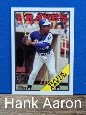 Carte joueur MLB 2023 Hank Aar Atlanta Braves 2T8828, occasion 44w - Photo 1/2