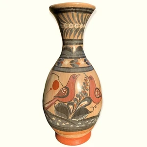 Vintage Handmade Tonala Ceramic Vase - Picture 1 of 6