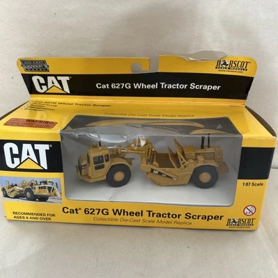 Norscot HO 55134 Die-Cast Cat 627G Wheel Tractor Scraper - Image 1 of 4