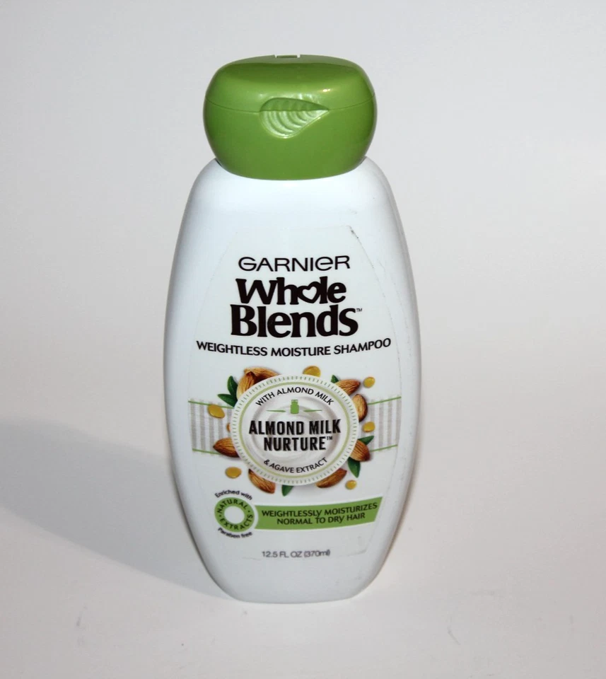 GARNIER MEZCLAS ENTERAS LECHE DE ALMENDRAS CHAMPÚ NUTRITIVO AGAVE 12,5 FL OZ RARO DIFÍCIL DE ENCONTRAR Foto 1 de 1