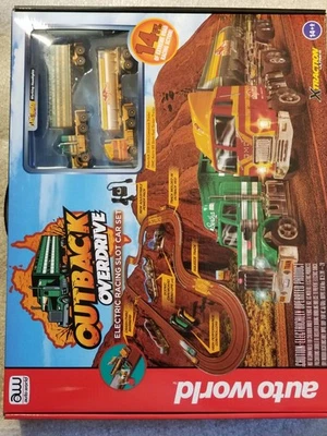 Juego de carreras Autoworld Xtraction Ultra G lanzallamas Outback Overdrive Slot Car Foto 1 de 4