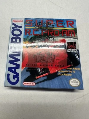 Nintendo Gameboy SUPER RC PRO AM - NOT FOR RESALE NFR - CIB - MADE IN JAPAN - Image 1 of 3