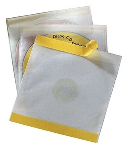 Durable CD-Selbstklebetasche FIX, für 1 CD, PP, 160x 241x 6, 5 mm, transparent, - Photo 1/3