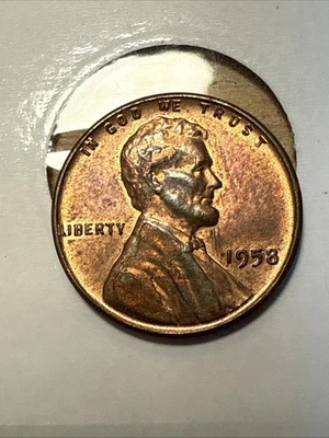 1958 Error Penny - Image 1 of 3