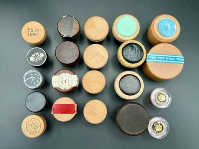 21 tapones para botellas de vino de tequila de whisky, plástico de madera de corcho, vaso Gerard Bertrand Foto 1 de 2