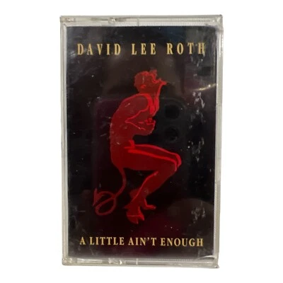 David Lee Roth A Little Aint Enough Cassette (1991) - Image 1 of 3