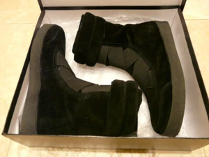 Hüfte und Knochen Fallschirm Wildleder Reißverschluss Stiefel Herren 11 mit Karton - Bild 1 von 8