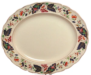 Marlborough Royal Petal Grindley England Strathcona 12" Platter  Vintage   S8367 - Picture 1 of 11