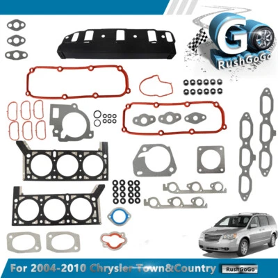 Conjunto para 2004-2010 Chrysler Town&Country Dodge Grand Caravan 3.8L OHV junta de cabeça - Imagem 1 de 4