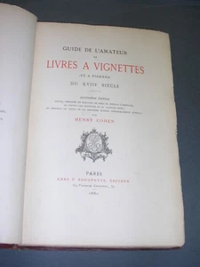 H. Cohen Bibliographie Liebhaberführer von Figuren- und Vignettenbüchern 1880 - Bild 1 von 4
