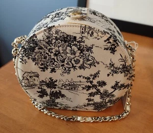 Janie and Jack, Black and White Toile Purse - Picture 1 of 5