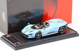 1:43 BBR Ferrari SP3 Daytona Series Icona Azzuro La Plata / Italy Flag - Limited - Picture 1 of 3