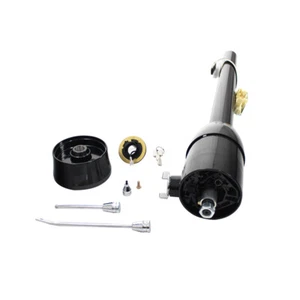 Black 32" Tilt Manual Steering Column with Key Floor Shift for GM Chevy Pontiac - Picture 1 of 9