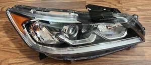 2016 2017 HONDA ACCORD SEDAN RIGHT SIDE HEADLIGHT WITH LED 8317341600 - Picture 1 of 9