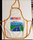 Tablier d'art pour enfants peint à la main OOAK vintage 1983 Atari pole position