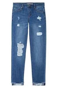 Tractr Jeans Blue Ripped Skinny Kids Sz 12 NEW NWT 526 - Picture 1 of 2