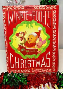 Disney's Winnie the Pooh's Christmas (Bruce Talkington, 1991) With Jacket - Picture 1 of 4