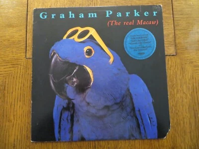 Graham Parker – The Real Macaw - 1983 - Arista AL8-8023 Vinyl LP VG+/VG+ - Image 1 of 4