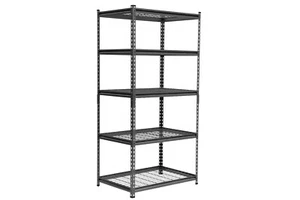 Rhino Racking Wire Shelving Unit, Black, 1000kg Load Weight, 183x90x60cm - Picture 1 of 12