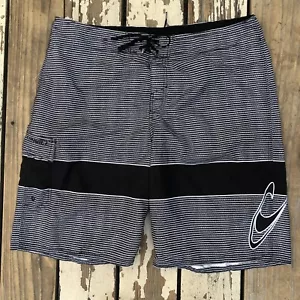 O’NEILL Surf • Men's Striped Surfing Swim Board Shorts waist size 38 - Picture 1 of 11
