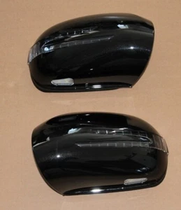 Spiegel Gehäuse mit LED Blinker für Mercedes W164 ML Schwarz 197 - Picture 1 of 4